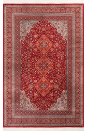 Koza Gördes Bordo Salon Halısı A5723A