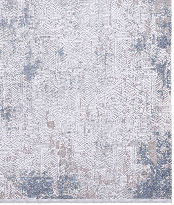 Koza Hayad Aris Mavi Oturma Odası Halısı 46156H