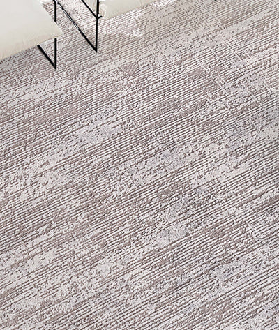 Koza Hayad Kilyos Krem Gri Akrilik Salon Halısı 45563A