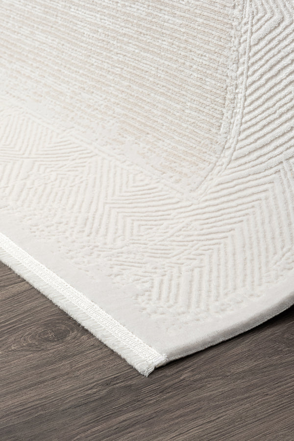 Koza Hayad Adler Krem Akrilik Salon Halısı A0729F