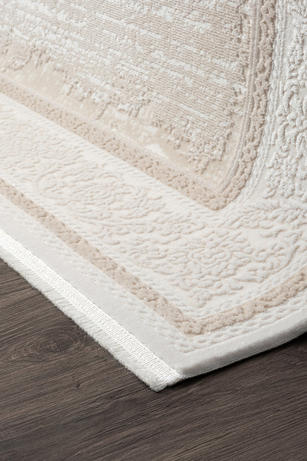 Koza Hayad Adler Bej Akrilik Salon Halısı A0730E