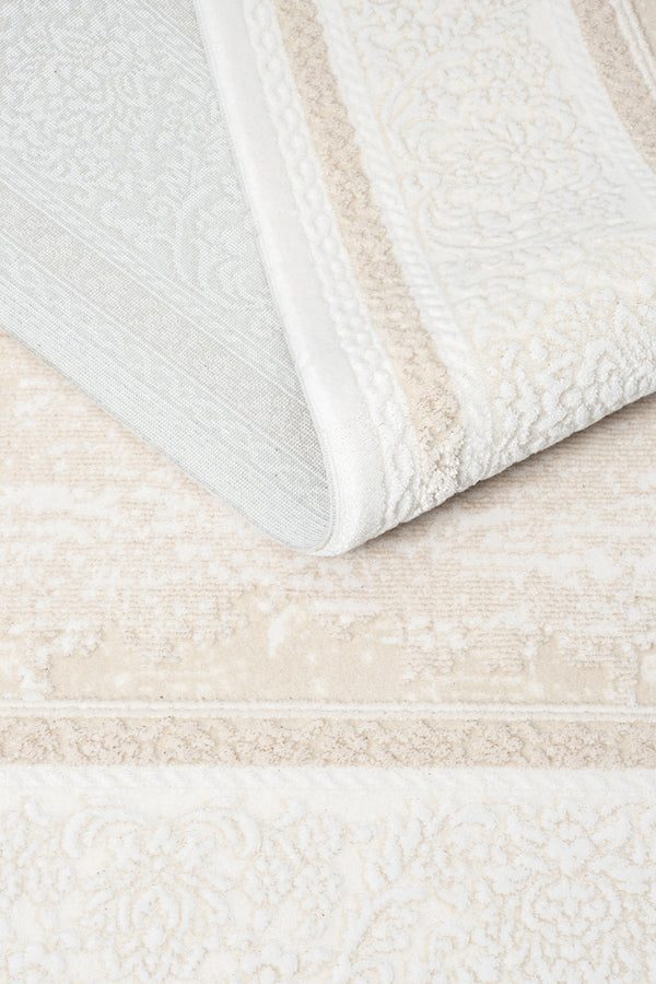 Koza Hayad Adler Bej Akrilik Salon Halısı A0730E