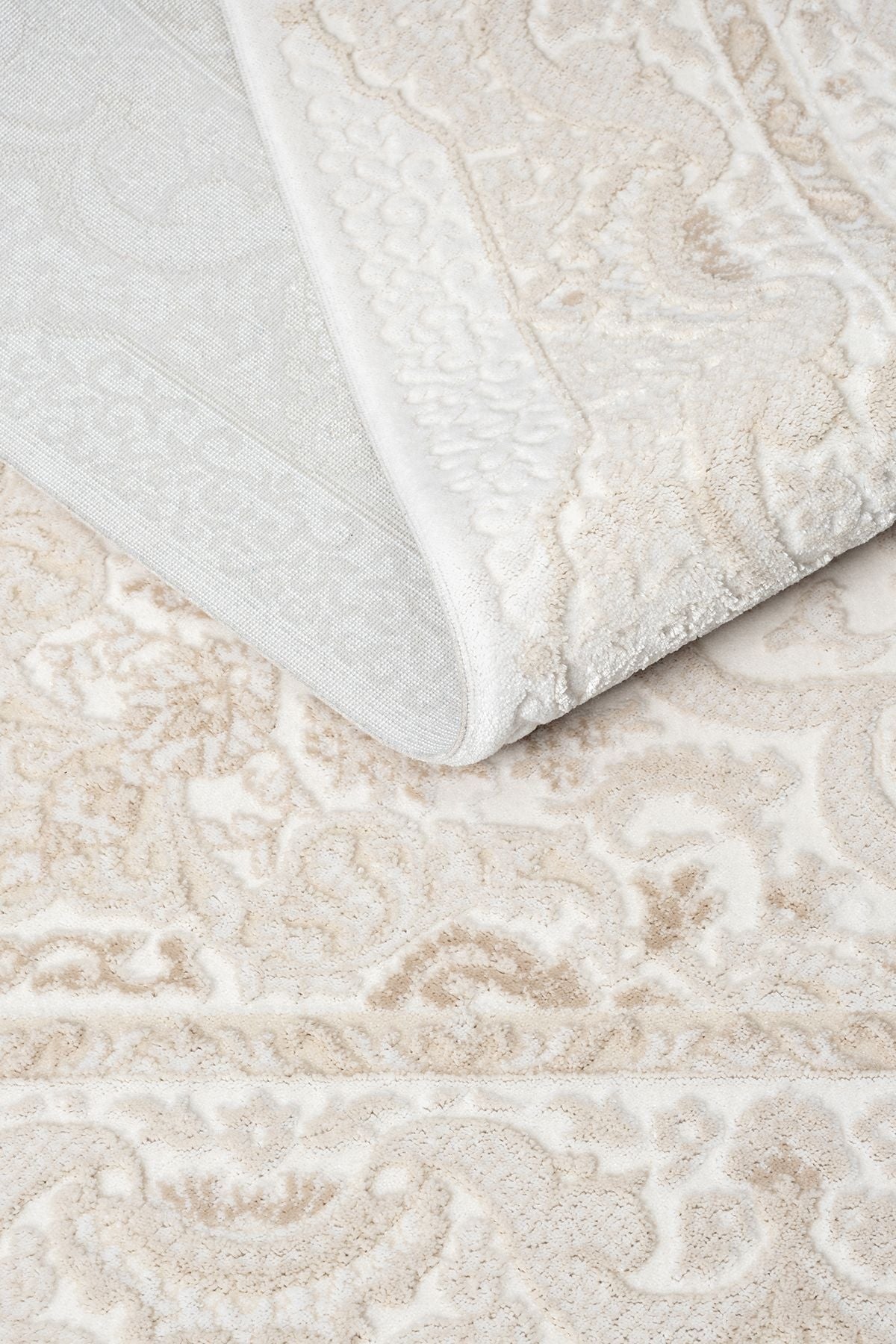 Koza Hayad Koza Adler A0731C Vizon  Salon Oturma Odası Yatak Odası Koridor Makine Halısı