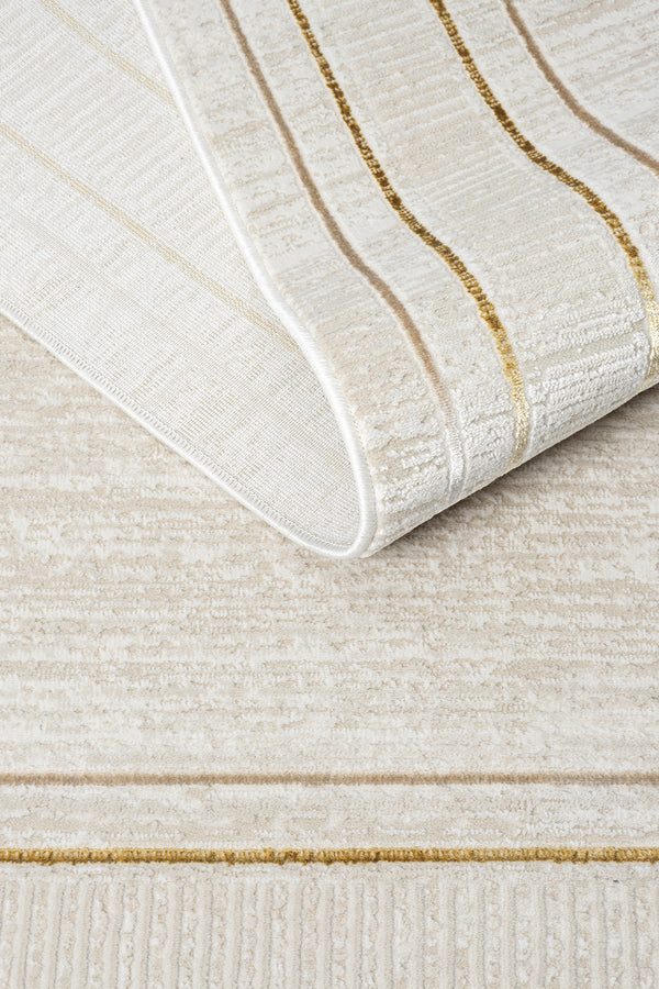 Koza Hayad Moonlight Bej Tozumaz Halı 51507B