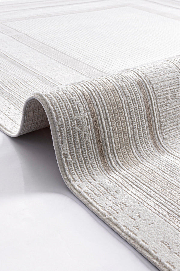 Koza Hayad Moonlight Bej Tozumaz Halı 51444B