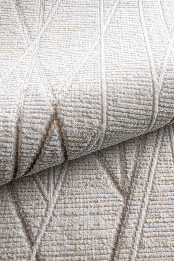 Koza Hayad Moonlight Bej Tozumaz Halı 51453B