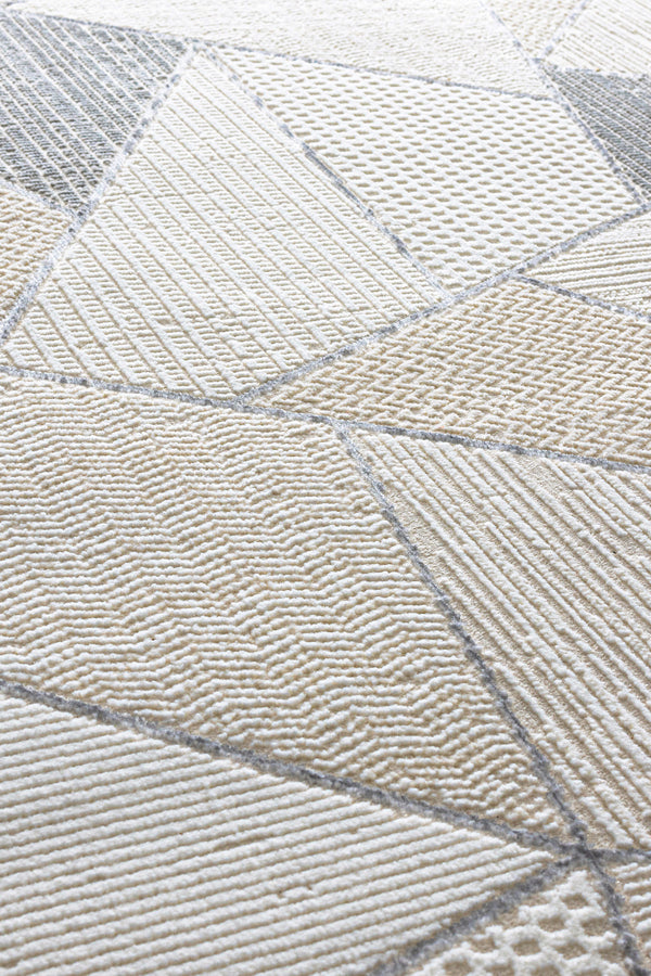 Koza Hayad Moonlight Gri Tozumaz Halı 51455D