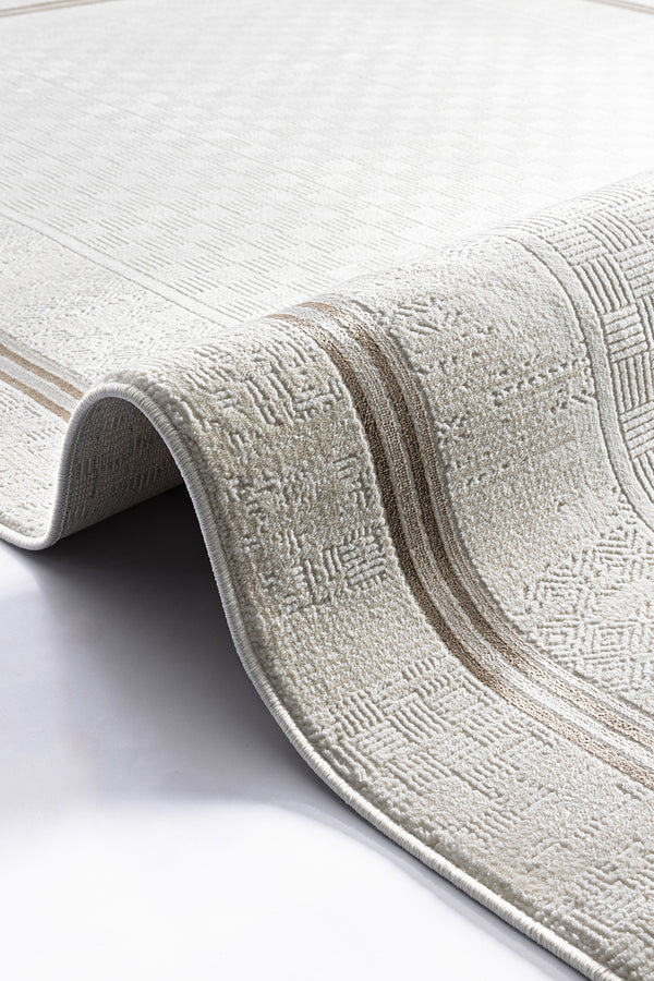 Koza Hayad Moonlight Vizon Tozumaz Halı 51447C