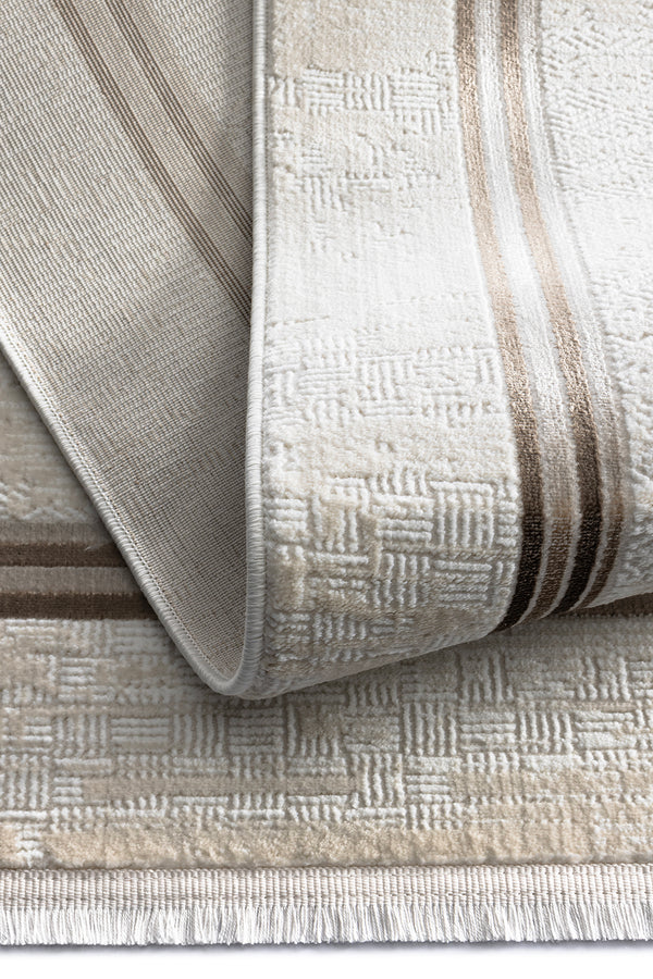 Koza Hayad Moonlight Vizon Tozumaz Halı 51447C