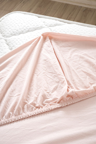 Koza Home Pudra Çift Kişilik Penye Fıtted Çarşaf 2529