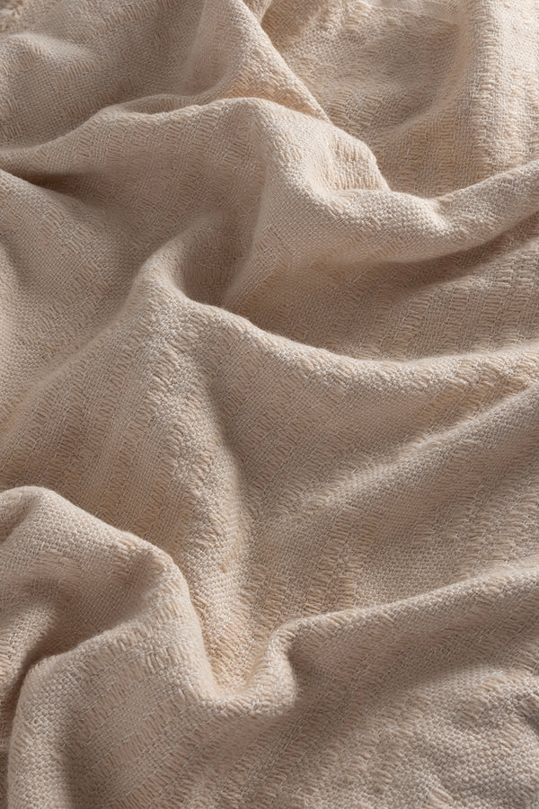 Koza Laks Bej Battaniye 200x230Cm 9081