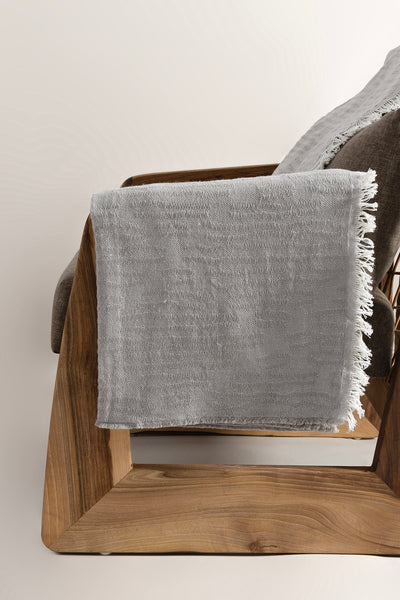 Koza Laks Gri Battaniye 200x230Cm 9081