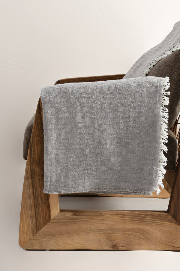 Koza Laks Gri Battaniye 200x230Cm 9081