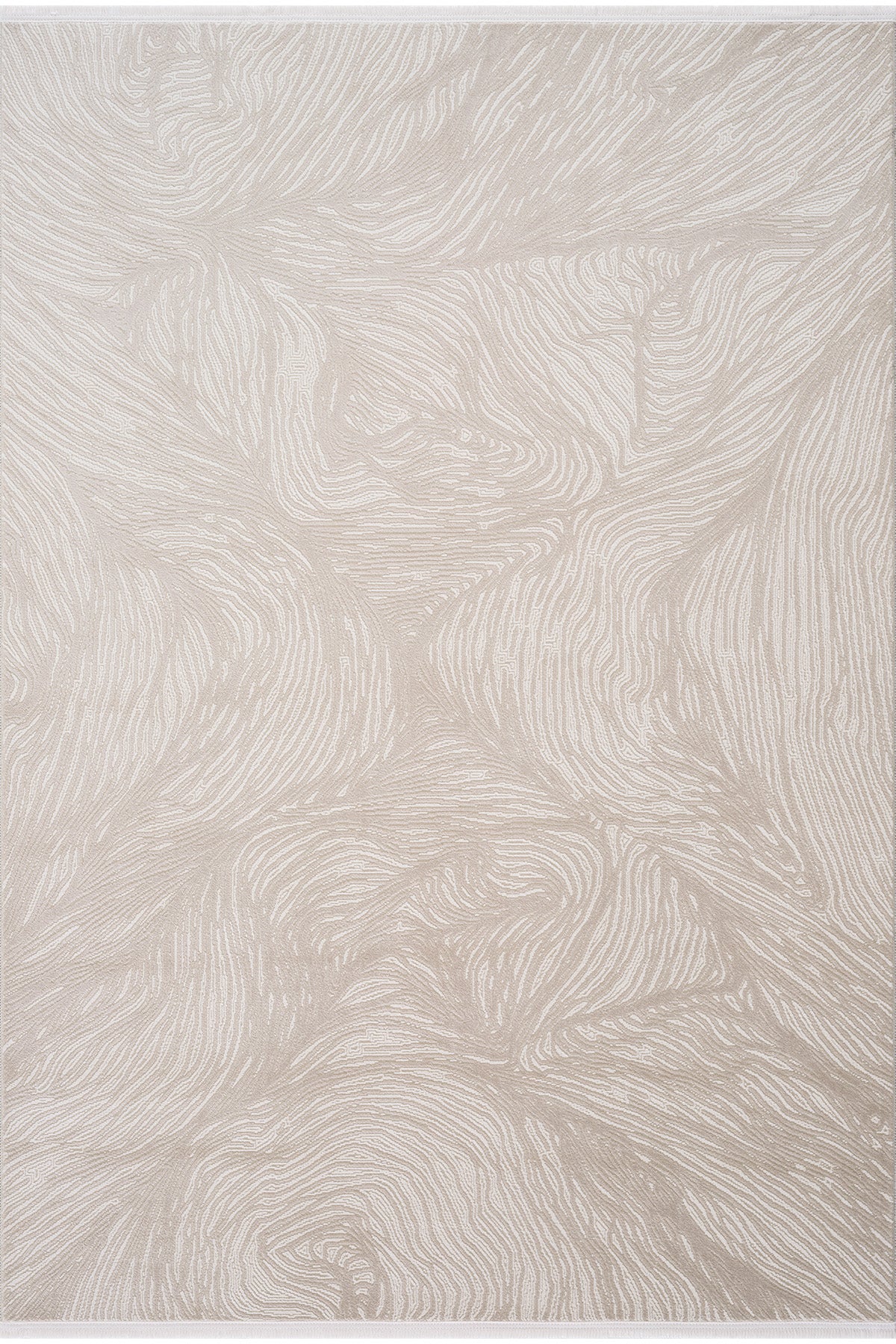 Koza Luna Krem Bej Oturma Odası Halısı A2683B