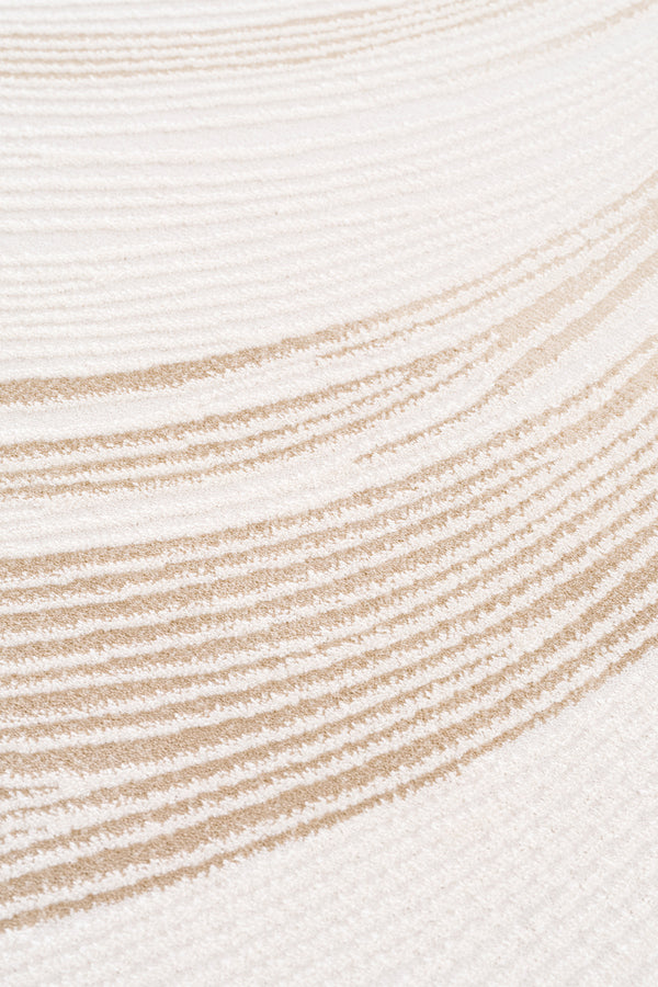 Koza Luna Krem Bej Oturma Odası Halısı A2688B