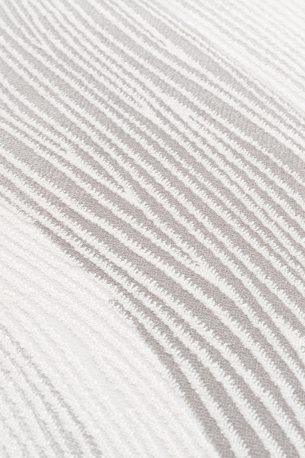 Koza Luna Krem Gri Oturma Odası Halısı A2688C