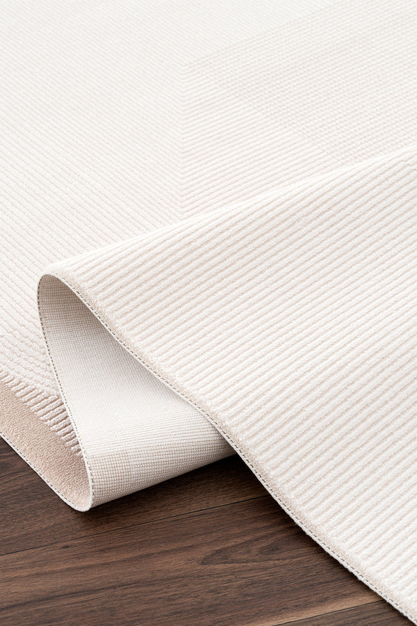 Koza Luna Krem Bej Oturma Odası Halısı A2700B