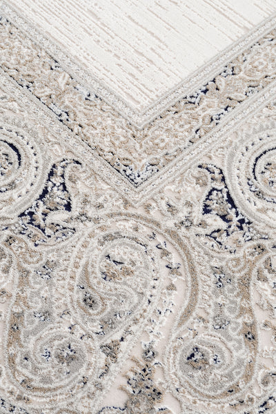 Koza Mirage Krem Vizon Salon Halısı A3782C