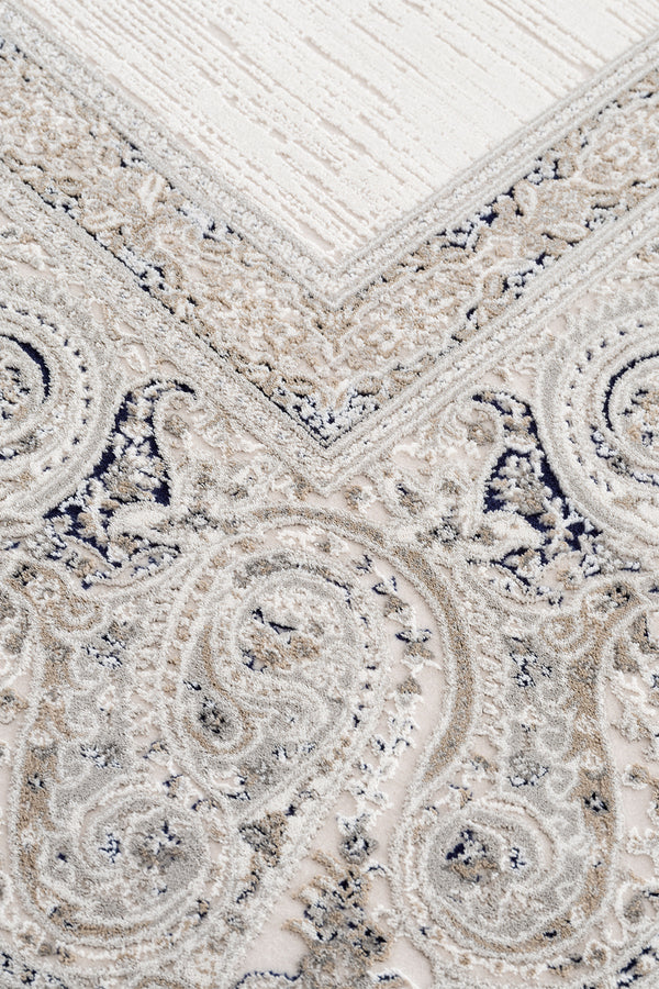 Koza Mirage Krem Vizon Salon Halısı A3782C