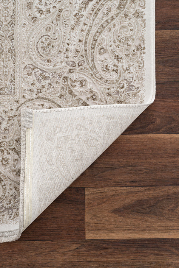 Koza Mirage Krem Vizon Salon Halısı A3783C