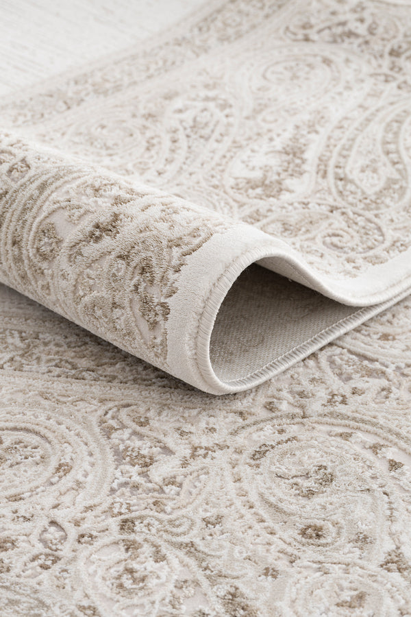 Koza Mirage Krem Vizon Salon Halısı A3783C