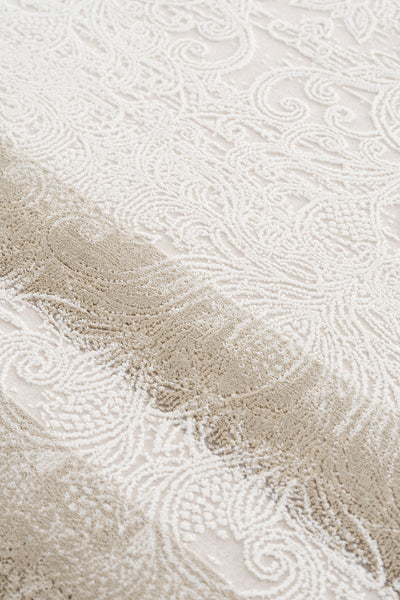 Koza Mirage Krem Vizon Salon Halısı A3784C