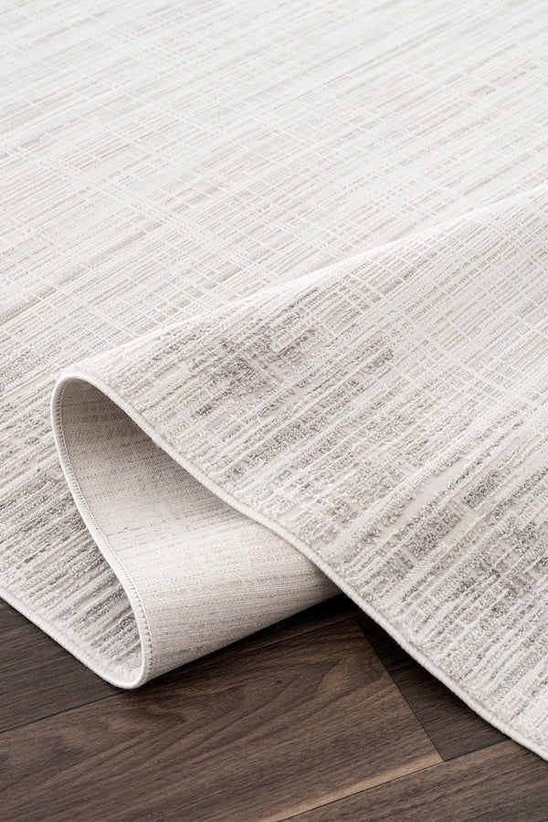 Koza Mirage Krem Gri Salon Halısı A3785D