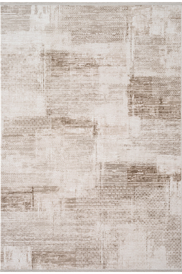 Koza Mirage Krem Vizon Salon Halısı A3786C