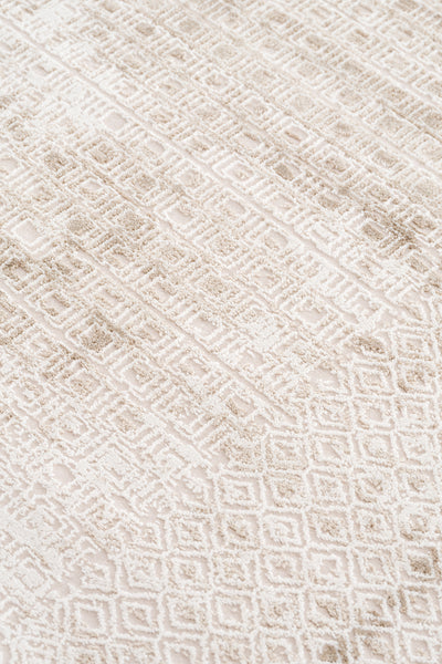 Koza Mirage Krem Vizon Salon Halısı A3786C