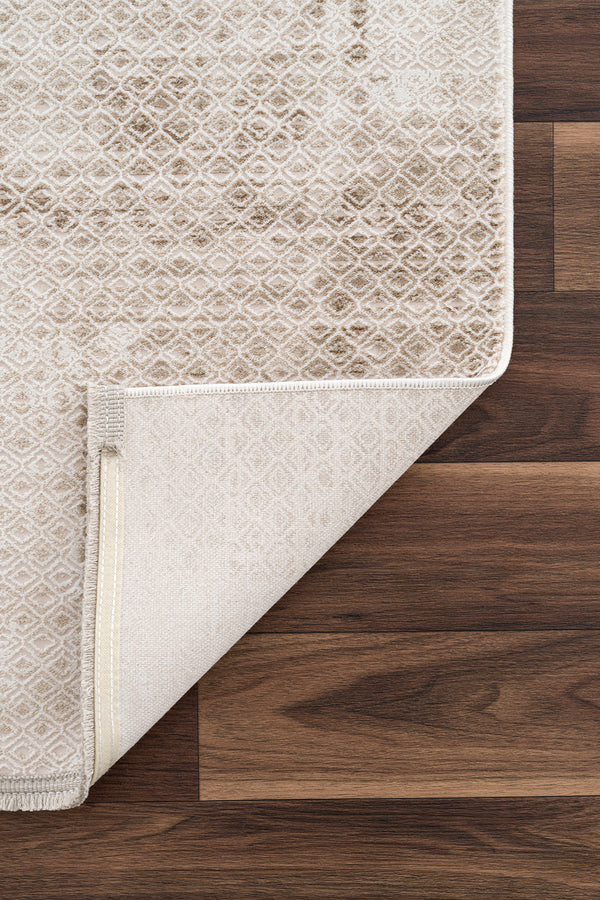 Koza Mirage Krem Vizon Salon Halısı A3786C