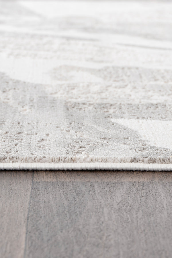 Koza Mirage Krem Gri Salon Halısı A3787D