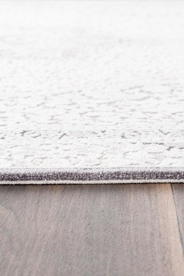 Koza Nazende Krem Antrasit Salon Halısı  A3390E