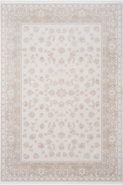 Koza Nazende Krem Bej Salon Halısı A3392B