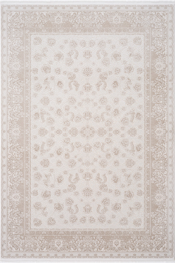 Koza Nazende Krem Bej Salon Halısı A3392B