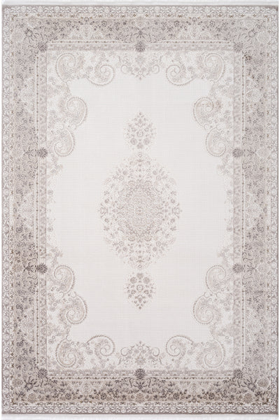 Koza Nazende Krem Vizon Salon Halısı A3393C