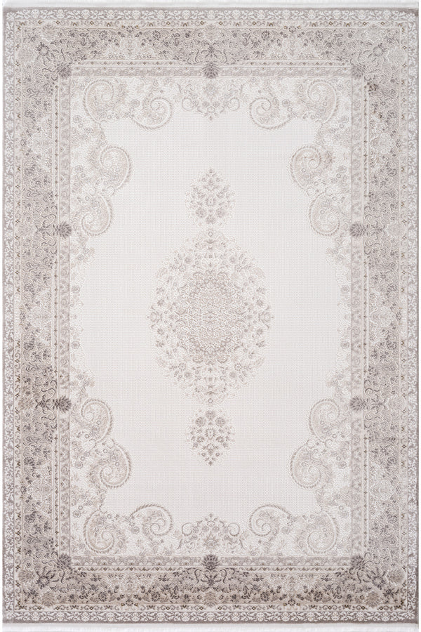 Koza Nazende Krem Vizon Salon Halısı A3393C