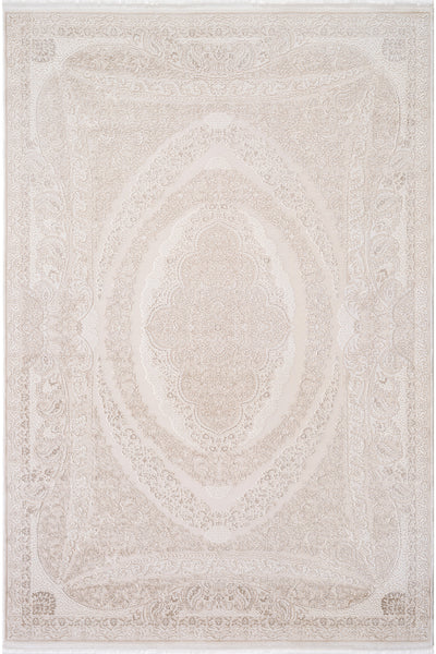 Koza Nazende Krem Bej Salon Halısı A3394B