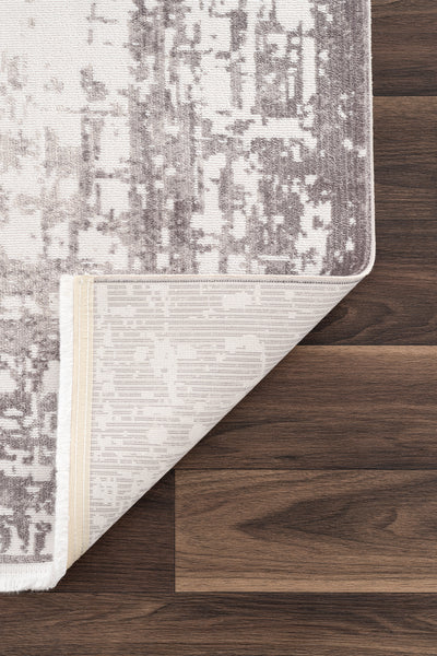 Koza Nazende Krem Vizon Salon Halısı A3395C