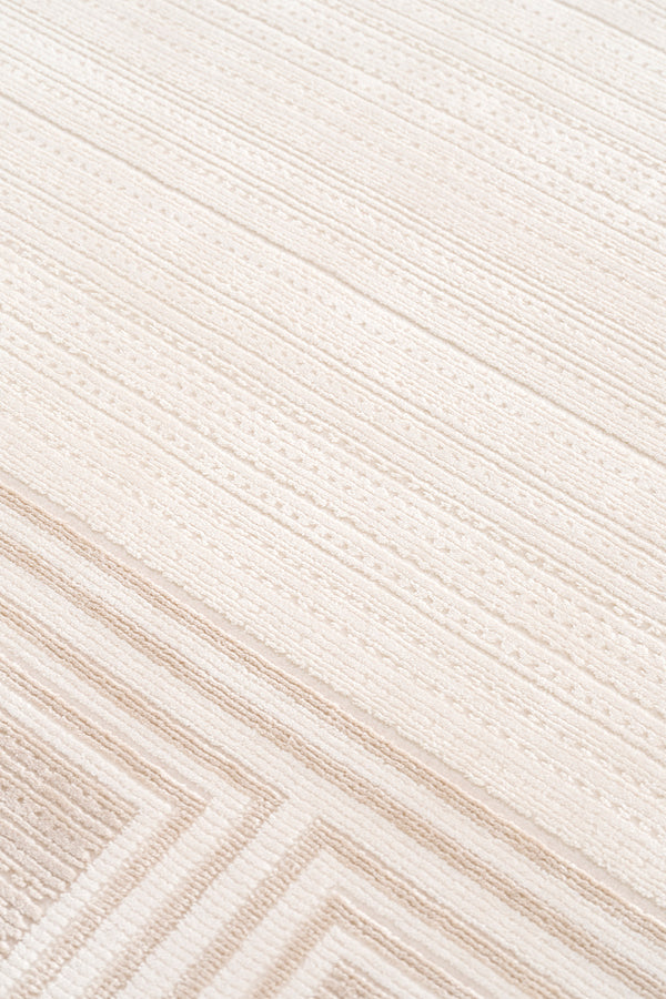 Koza Nazende Krem Bej Salon Halısı A3398B