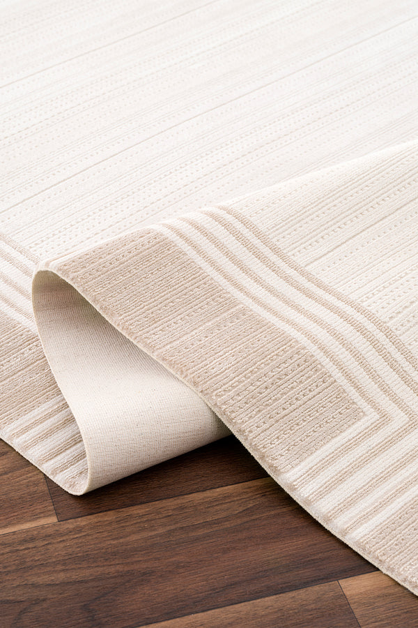 Koza Nazende Krem Bej Salon Halısı A3398B