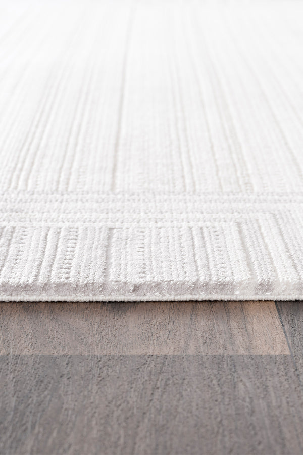 Koza Nazende Krem Gri Salon Halısı A3398D