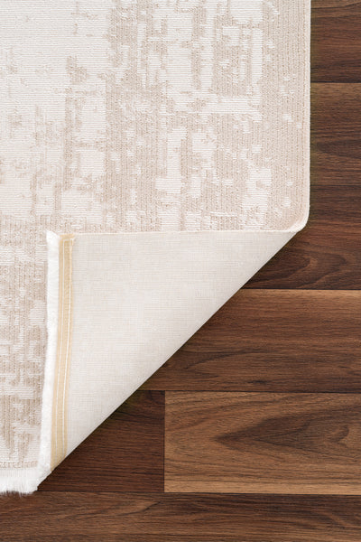 Koza Nazende Krem Bej Salon Halısı A3395B