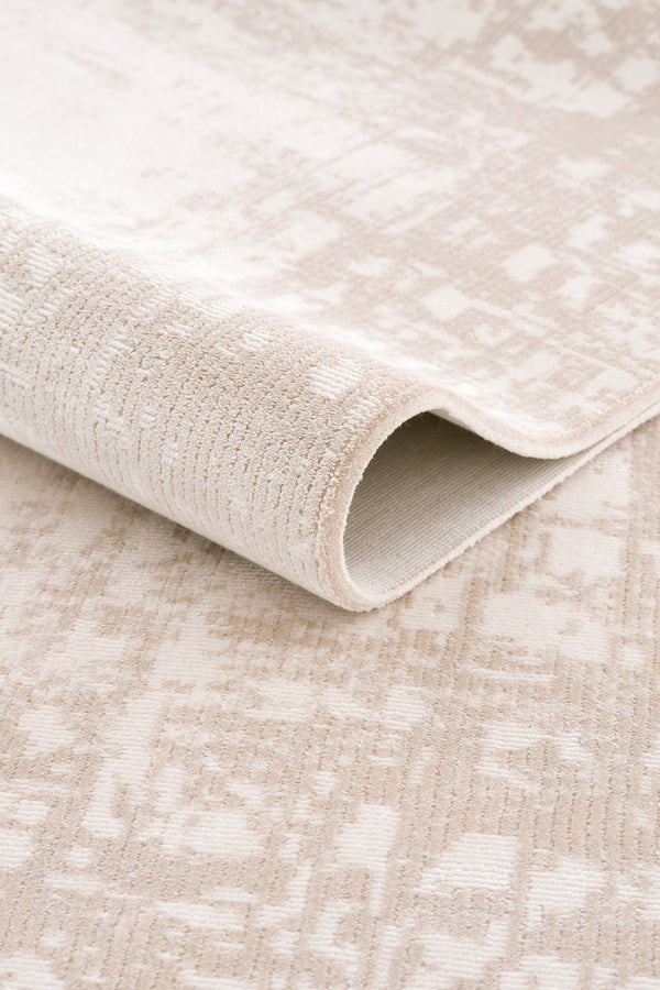 Koza Nazende Krem Bej Salon Halısı A3395B