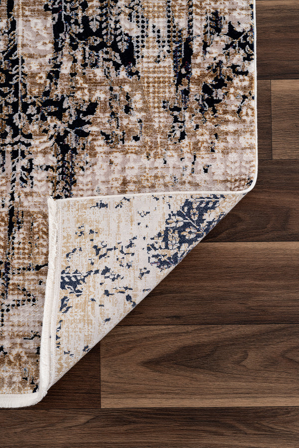 Koza Nostalgia Bej Gold Salon Halısı A3012A