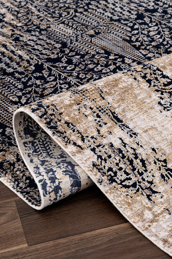 Koza Nostalgia Bej Gold Salon Halısı A3012A