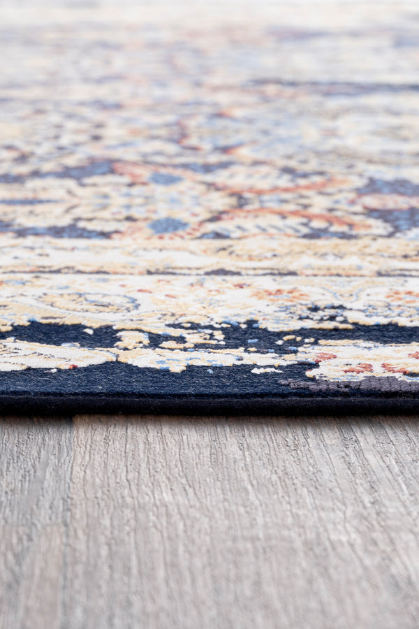 Koza Nostalgia Lacivert Salon Halısı A3013E