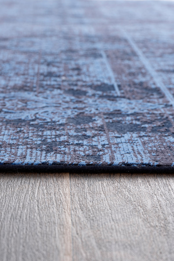 Koza Nostalgia Mavi Salon Halısı A3014F