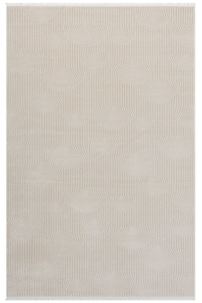 Koza Premium Lara Bej Oturma Odası Halısı A0336C