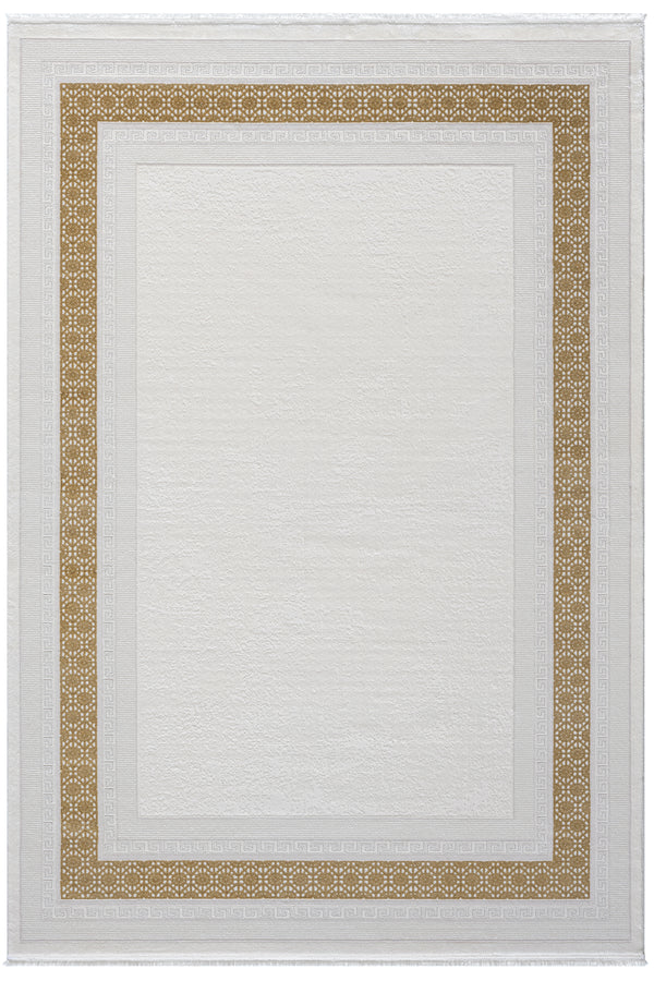 Koza Premium Lara Gold Akrilik Oturma Odası Halısı A0333D