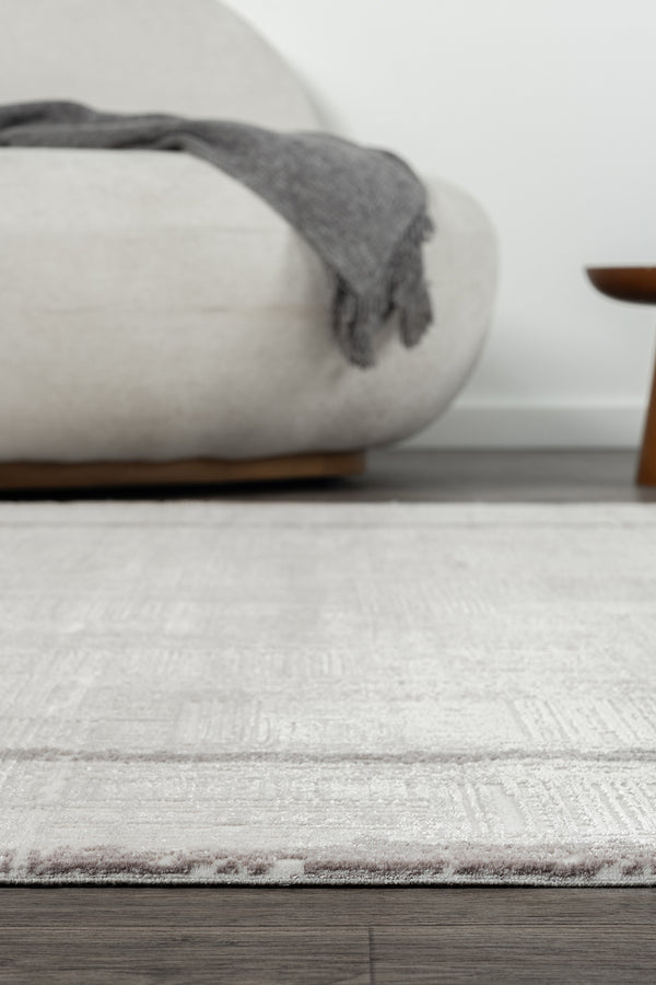 Koza Premium Lara Gri Oturma Odası Halısı A0250B